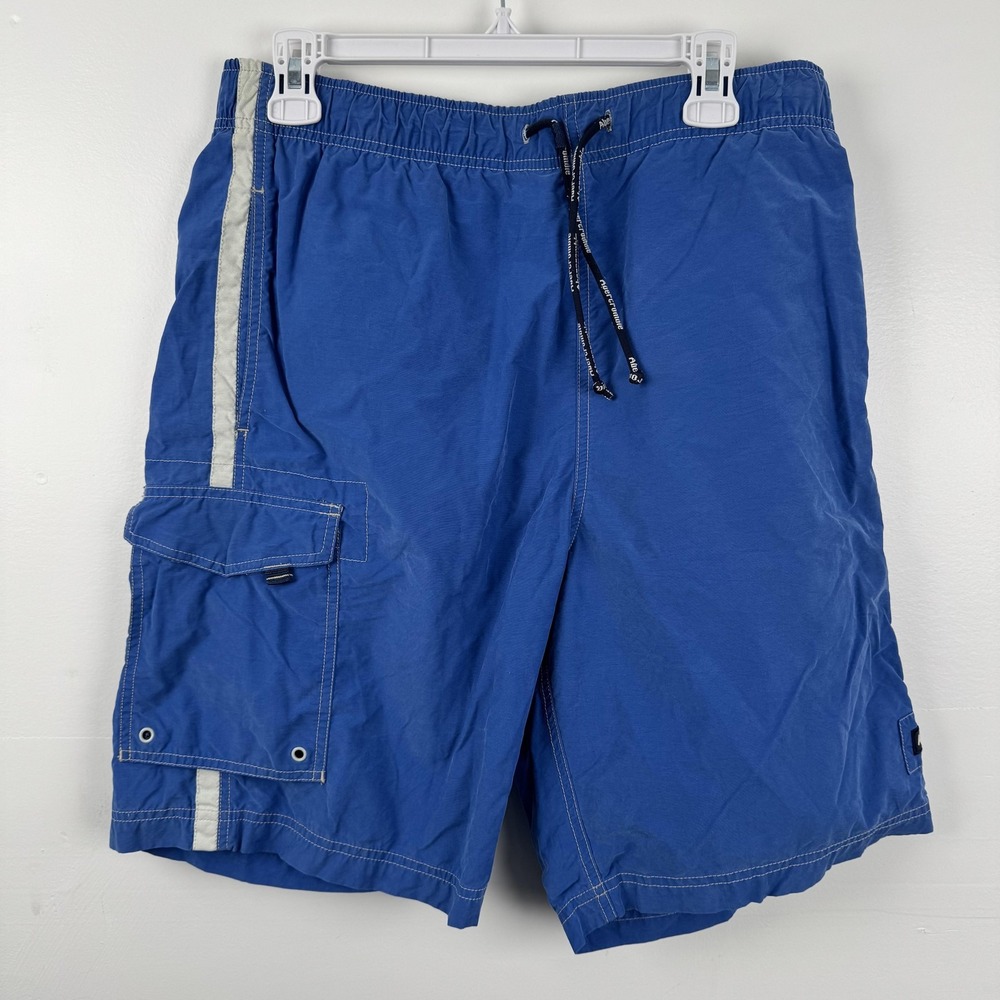 Abercrombie & Fitch Swim Shorts Mens Small (30x9) Cargo Board Trunks Drawstring